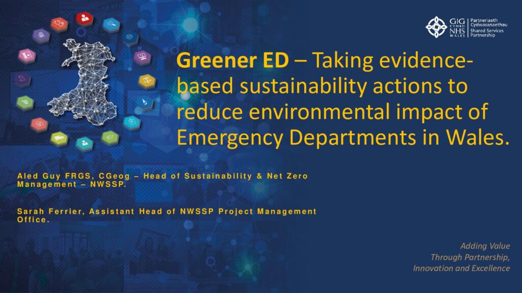 thumbnail of Green Emergency Departments