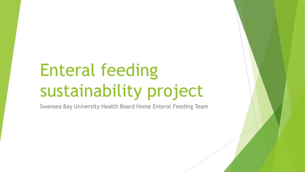 thumbnail of Enteral Feeding Sustainability Project