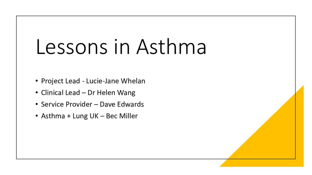 thumbnail of Lessons in Asthma